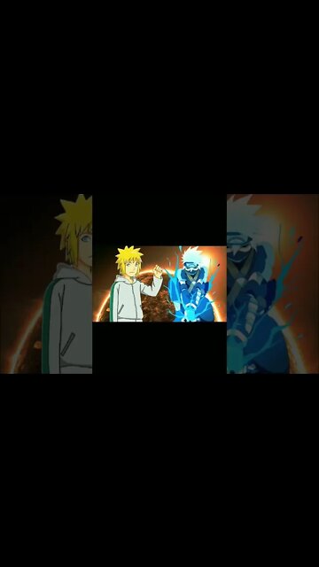 SIAPA PALING KUAT?? - Minato Lawan Kakashi.#shorts