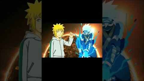 SIAPA PALING KUAT?? - Minato Lawan Kakashi.#shorts