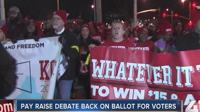 Pay raise debate back on ballot for voters
