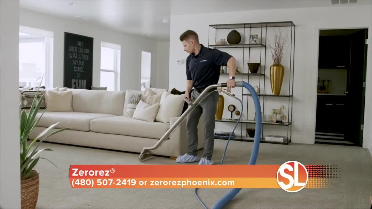 Want to improve your home's air quality? Floor Care Expert, Porter Trepanier says Zerorez® can help!