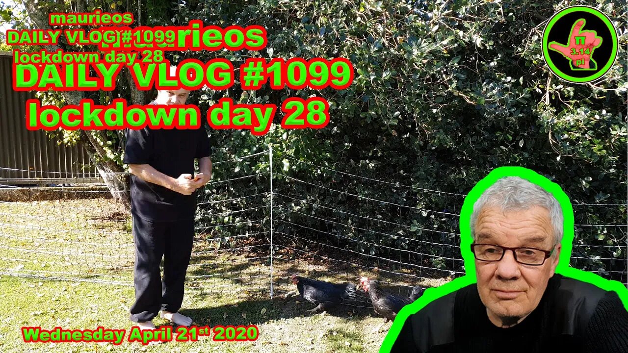 maurieos DAILY VLOG #1099 lockdown day 28