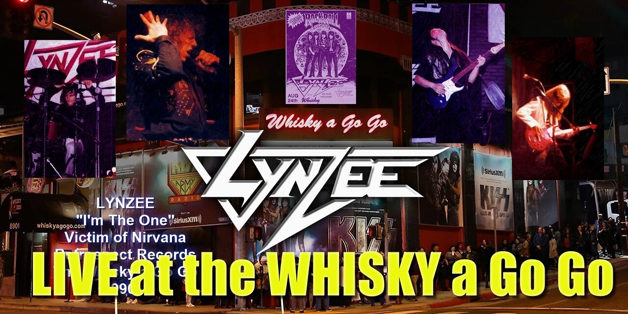 I'm the One (Music Video) Whisky a go go LYNZEE 1990 - Victim of Nirvana