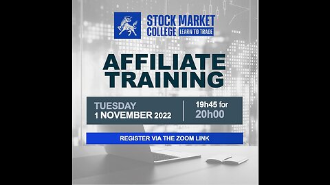 Affiliate Training with Hardus 1 Nov '22