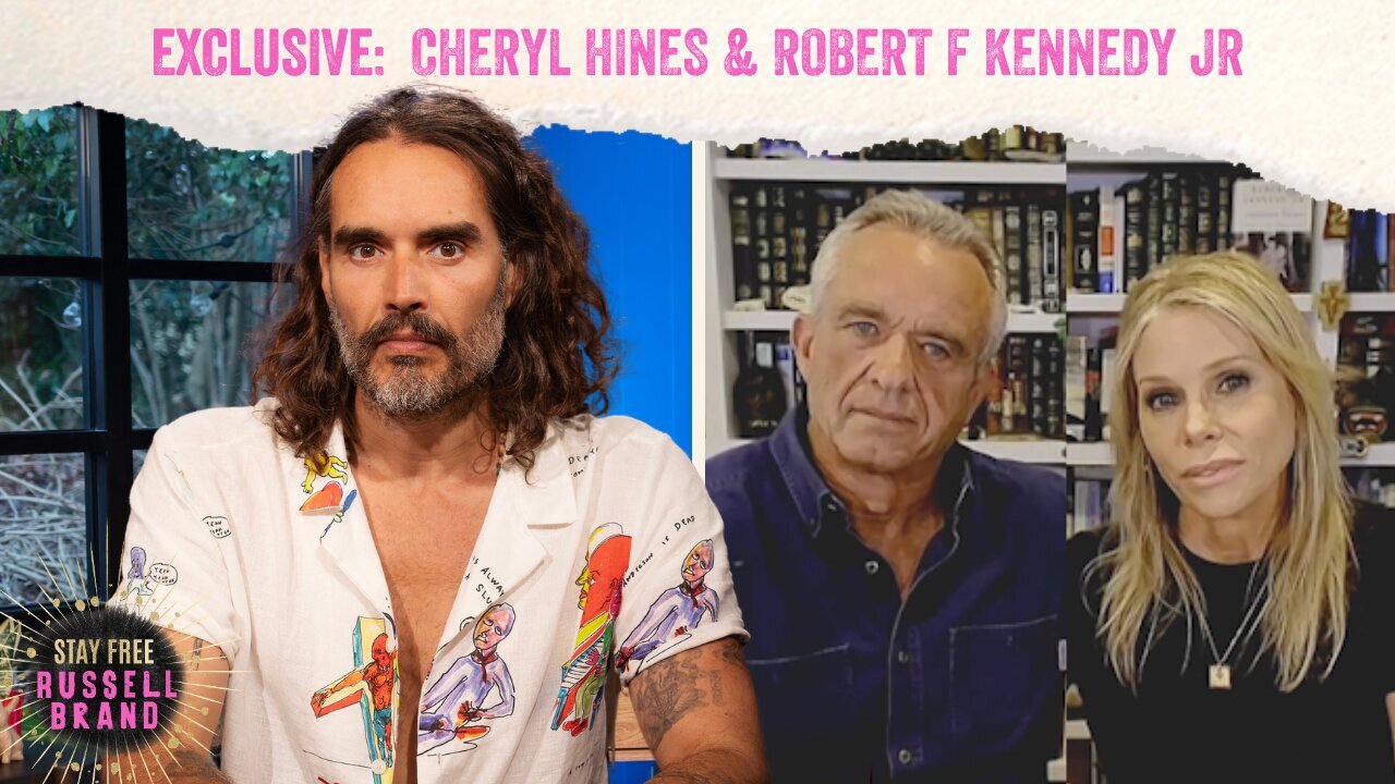 RFK Jr. and Wife, Cheryl Hines, Interviewed by Russell Brand (7/4/22)