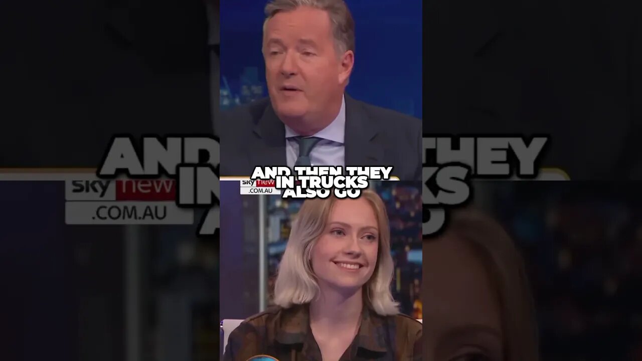 PIERS MORGAN HITS HARD ON VEGAN ACTIVIST! @PiersMorganUncensored #yt #youtubeshorts #piersmorgan