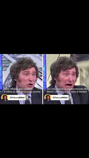 Javier Milei "The Socialists & Central Bankers ruined Money! Our ONLY Chance is Cryptocurrency!" ✊🪙