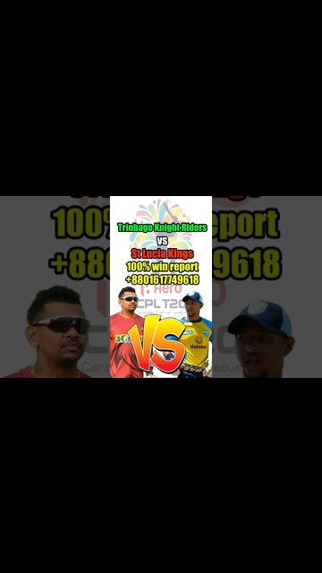 CPL 2022 , St Lucia Kings vs Trinbago Knight Riders win match report , cpl match prediction