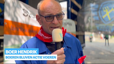 🎙Boer Hendrik uit zijn bezorgdheid omtrent de toekomst van de landbouwsector.