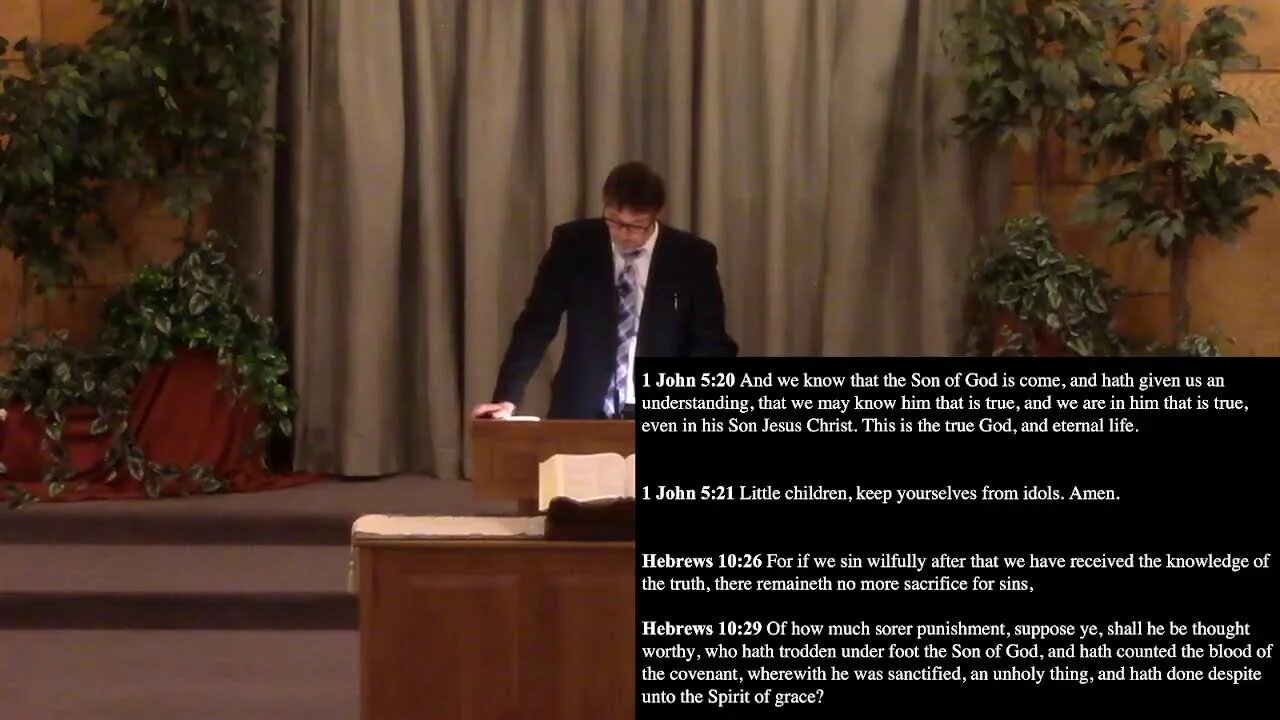 "The Close of the Book of Daniel" (Dan. 12:4-13) 2/6/22 PM