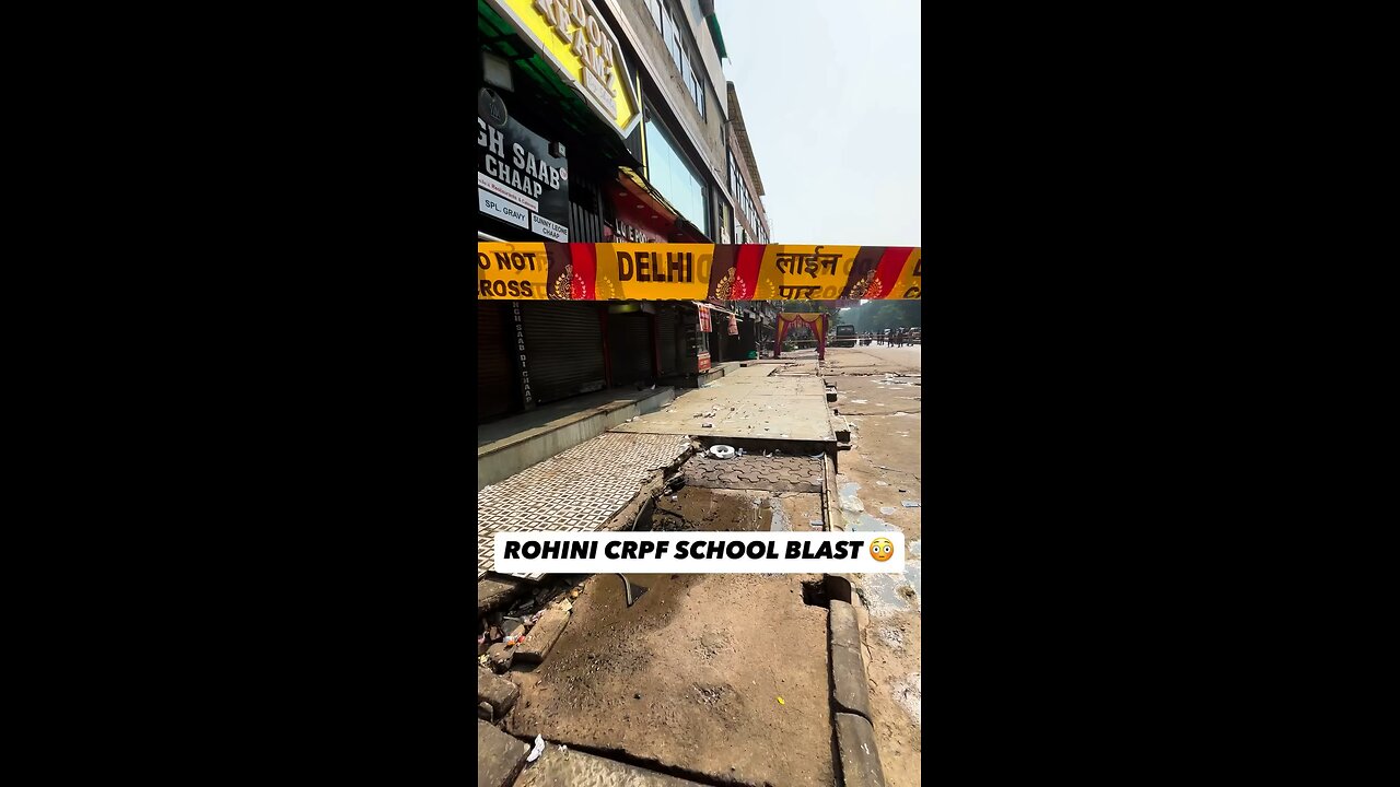 Rohini School Bomb Blast