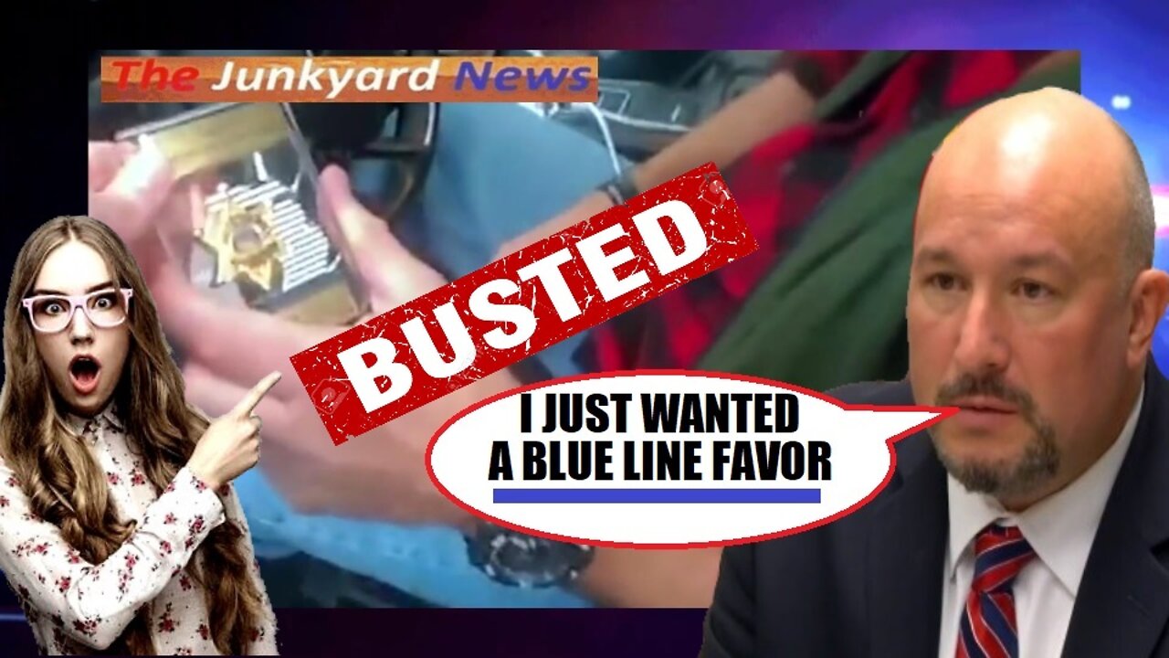 Drunk Sheriff Begs For Some Blue Line Favors