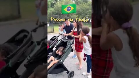 UM PASSEIOS EM FAMÍLIA BRASILEIROS VS AMERICANOS