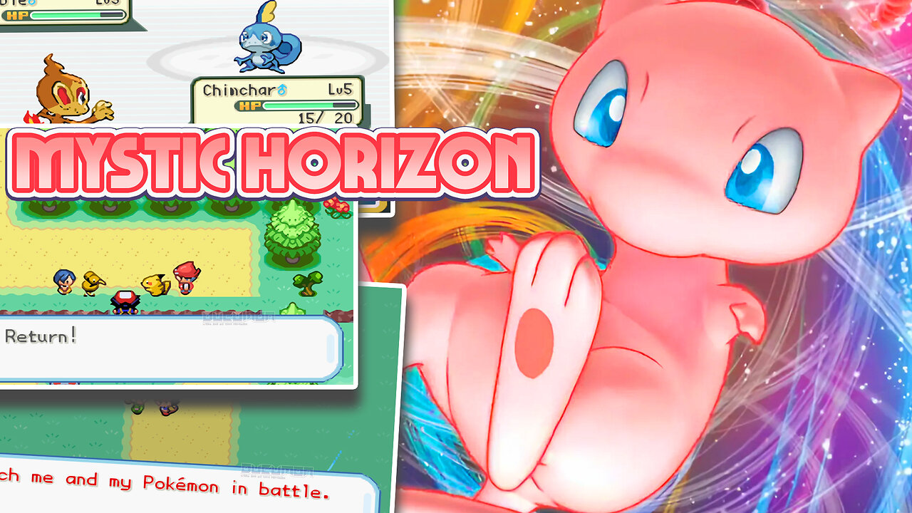 Pokemon Mystic Horizon - GBA ROM Hack, Play as Ash Ketchum, Gen 8, Randomizer by Isaiah Fisher