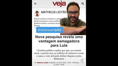 TORCIDA! O Establishment segue surrando a realidade na esperança de derrotar o Bolsonaro