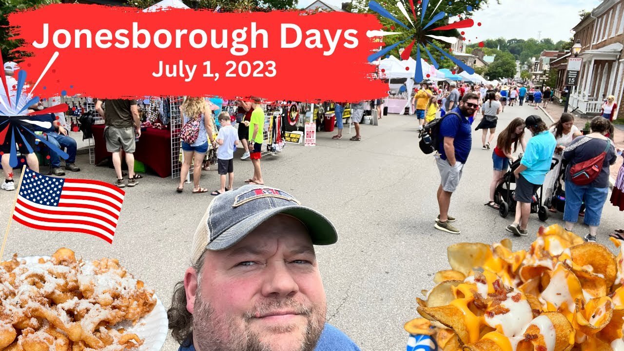 Jonesborough Days 2023 - A quick walk through Independence Weekend in a small TN town