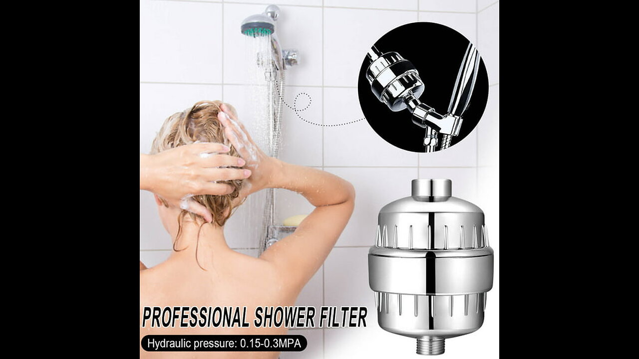 Filtered Shower Head, 20 Stage Shower Head Filter for Hard Water, TODSTA 3 Modes Water Softener...
