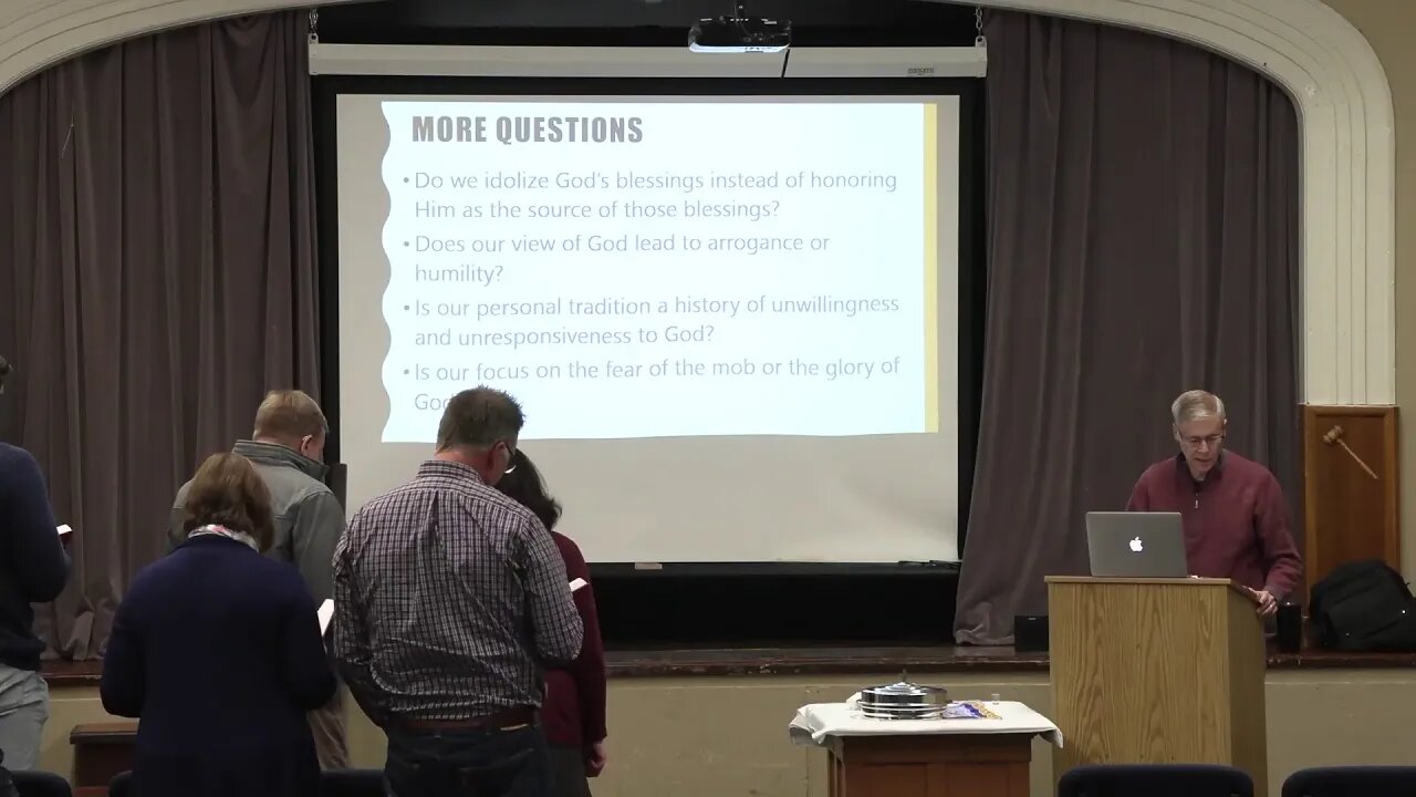 The climax of the climactic conflict - Acts 7:44 , 8:1a