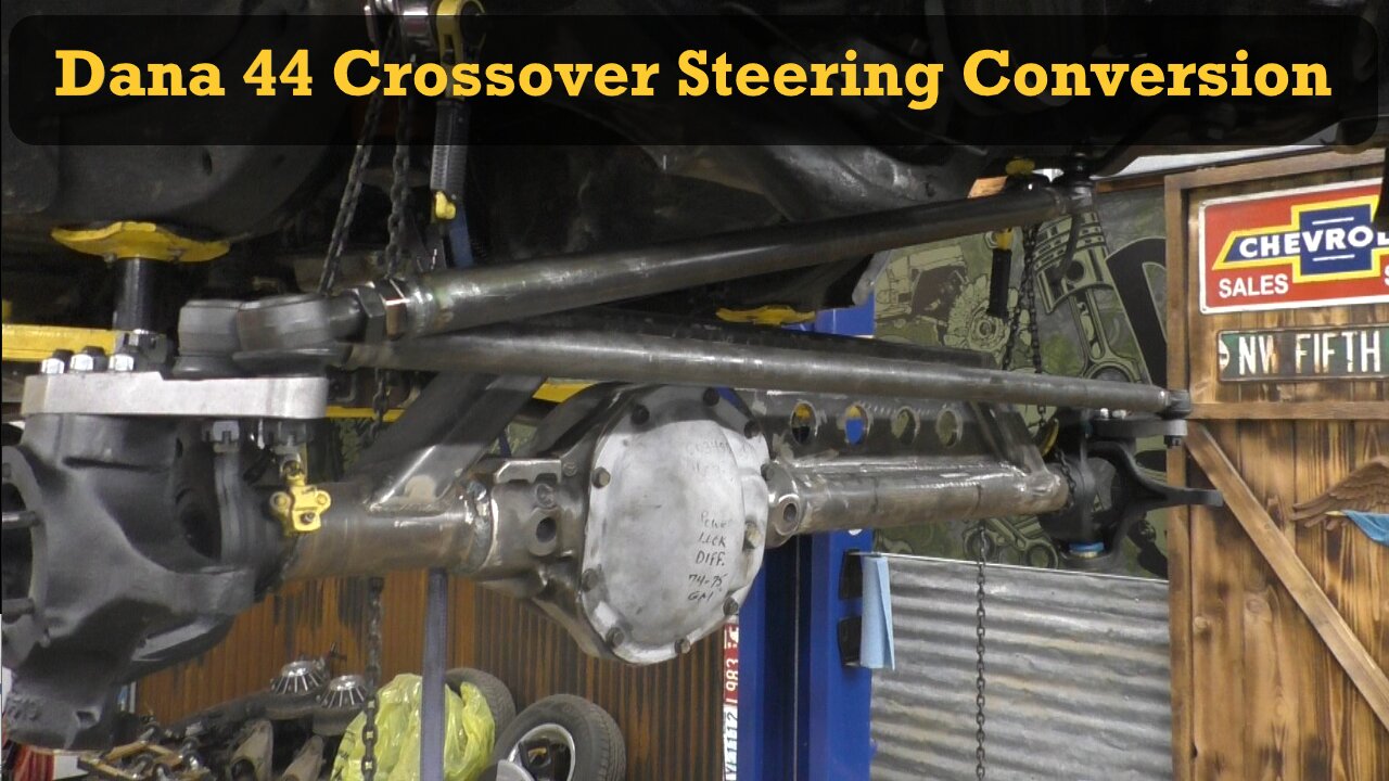 E8: Dana 44 High Steer Install on Project 4x4 Pontiac Safari Wagon Overlanding Project