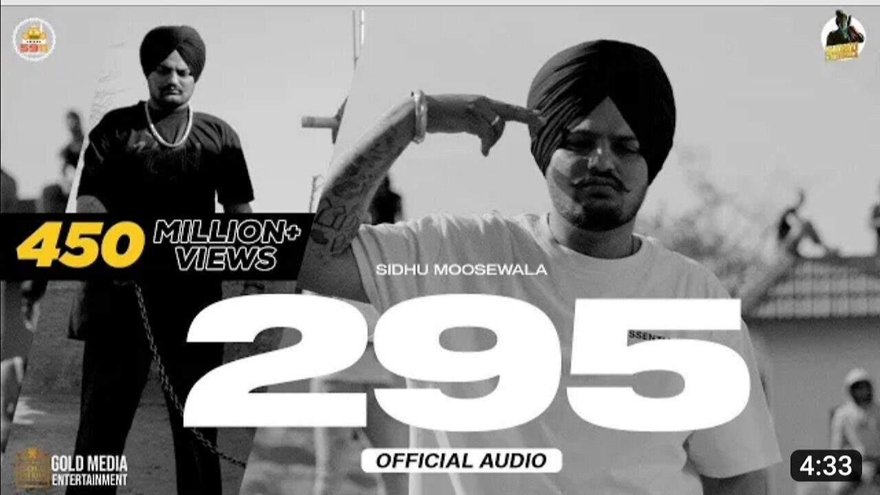 295 (Official Audio) | Sidhu Moose Wala | The Kidd | Moosetape