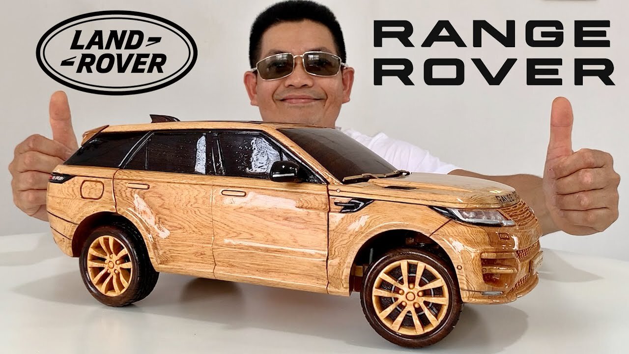 Wood Carving - 2023 Land Rover Range Rover Sport - Woodworking Art