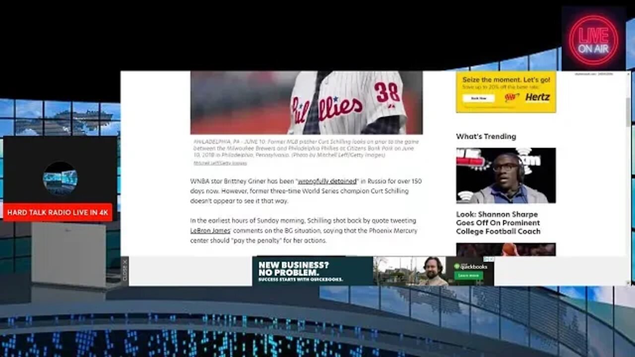 Curt Schillings under fire for comments about Brittney Grinner #BrittneyGrinner #Sports #russia