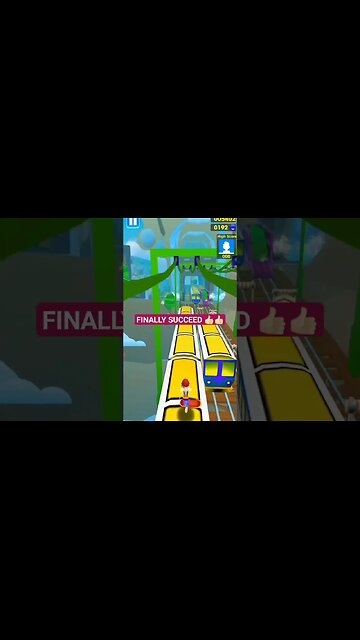 SUCCEED PLAY SUBWAY SURF 👍🏻