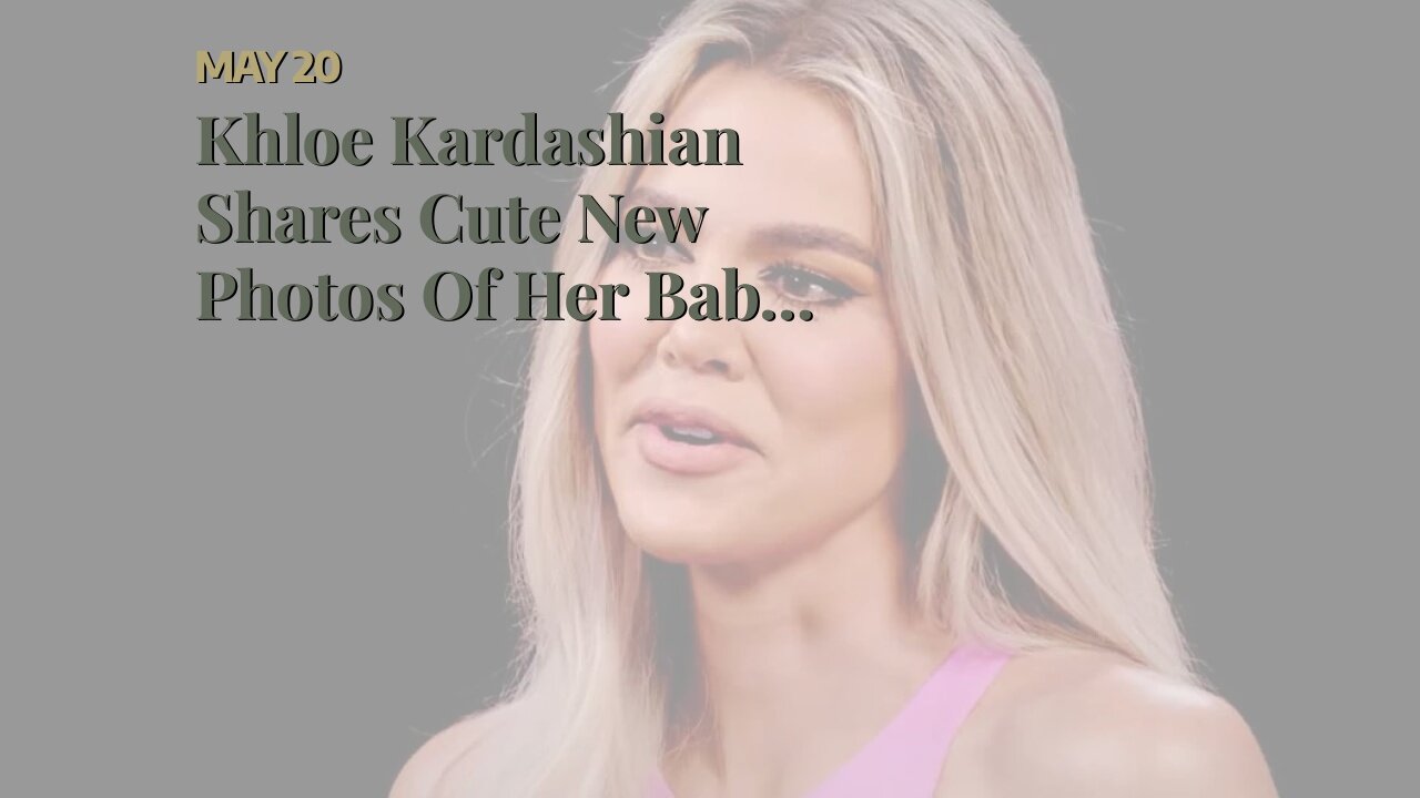 Khloe Kardashian Shares Cute New Photos Of Her Baby Boy While Mocking Sister Kim