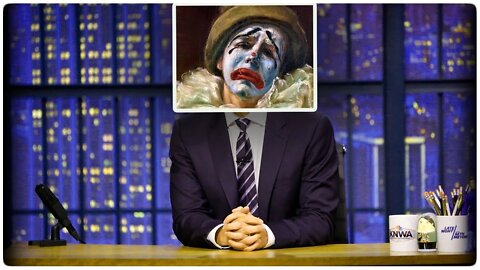 Laughing at Seth Meyers Jokes - A Sketch