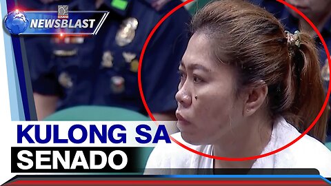 Amo ng minaltratong kasambahay na si Elvie Vergara, kulong sa Senado