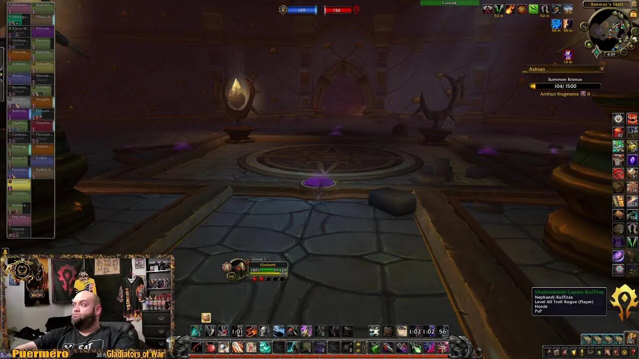 Some Rogue PvP - Random BGs/Epic BGs/Arena and whatever after