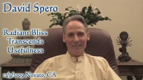 David Spero - Radiant Bliss Transcends Usefulness