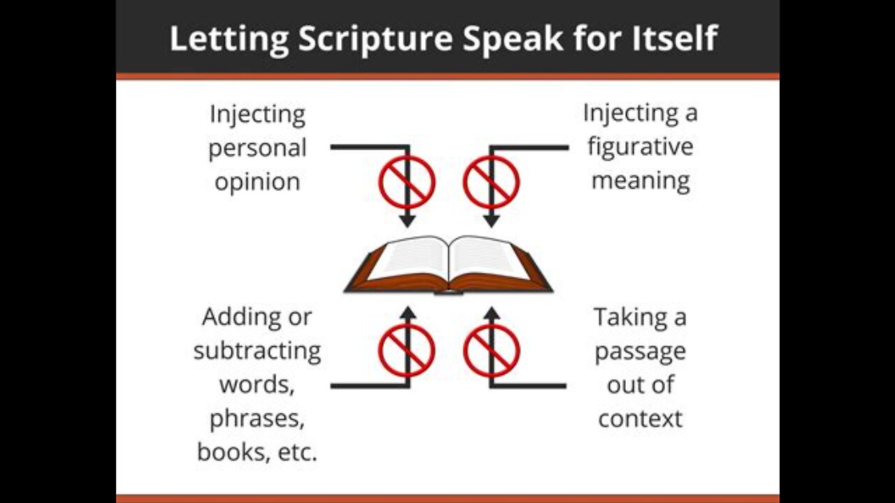 How to interpret and study the scriptures