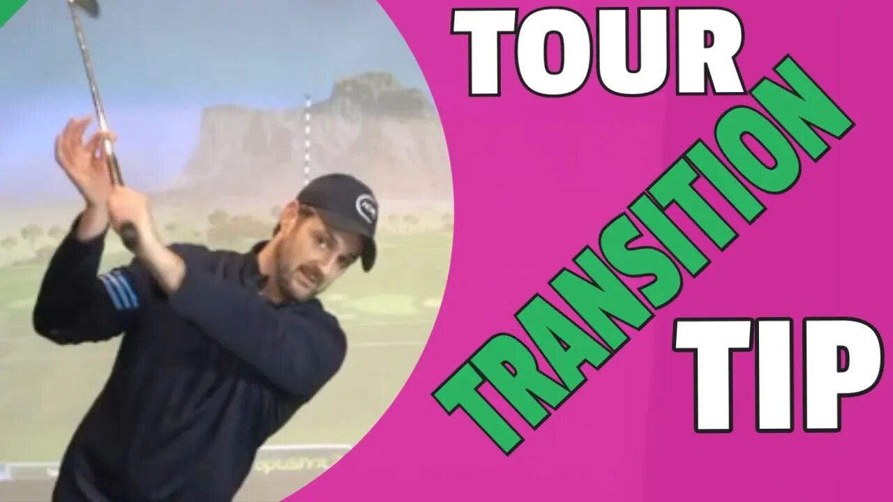 Easy Golf Transition Tip | Pro Swing Feel For Downswing