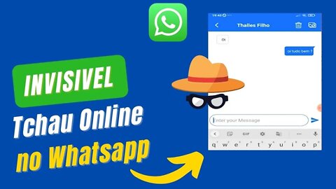 Como fazer para não aparecer online no whatsapp - Atualizado 2022