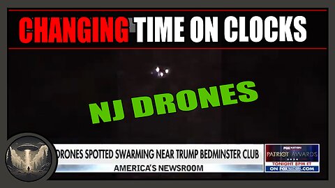 Drones changing the time on clocks in cars