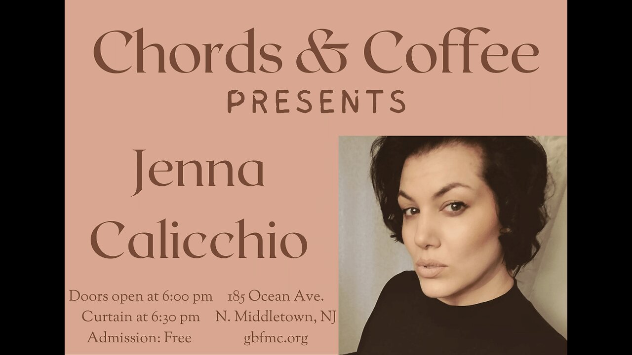 ** Jenna "J.Cali" Calicchio - Chords & Coffee ** | Grace Bible Fellowship Monmouth County | Sermons