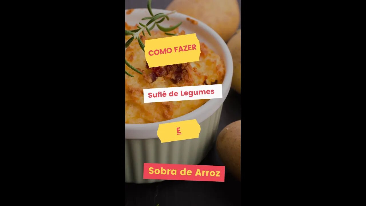 Como Fazer Suflê de Legumes Com Sobra de Arroz #Short|Receita da Sogra