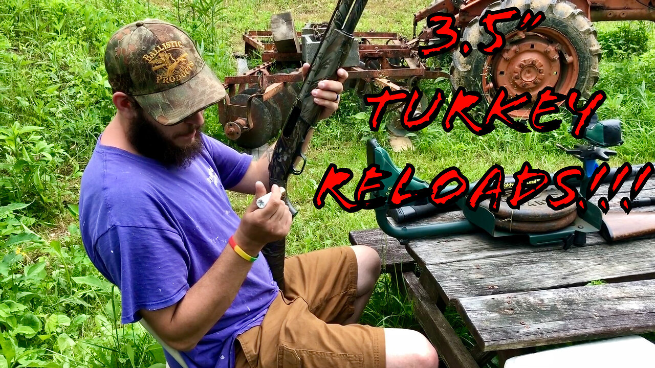 3.5” Turkey Hunting Reloads Range Testing!