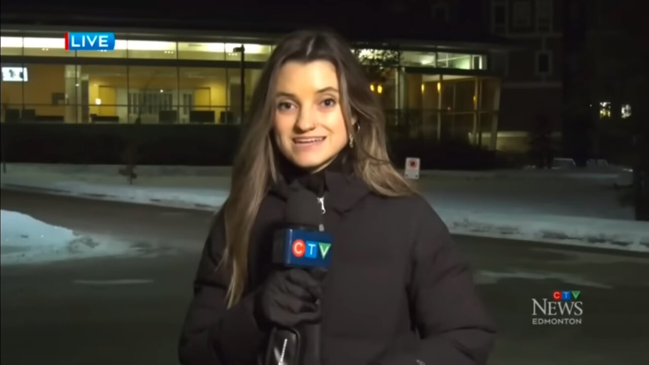 CTV Reporter Jessica Robb Suffers Possible Vaccine Reaction on Air