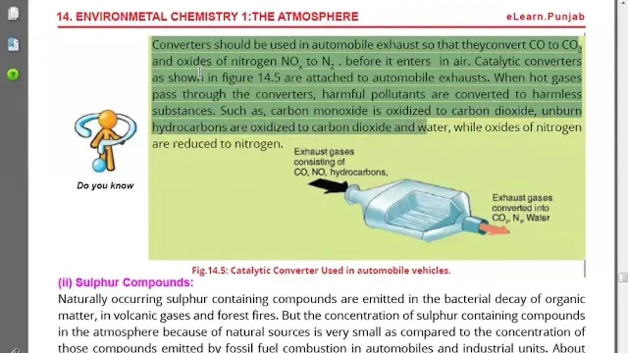 Class 10th Chem Sulphur Compounds