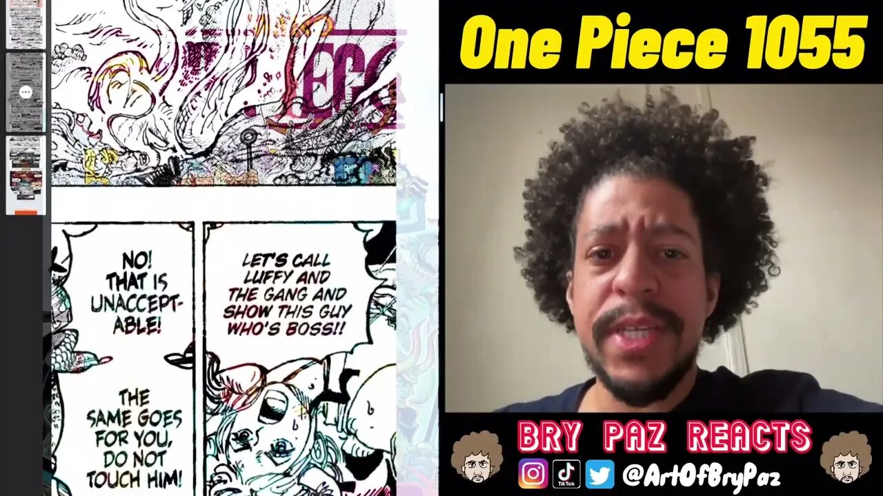 One Piece chapter 1055 REACTION