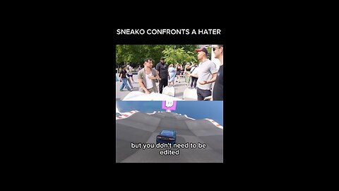 SNEAKO FACES HIS HATER!