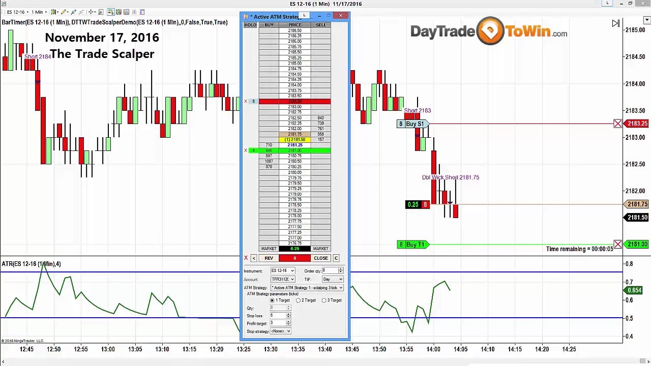 Scalping Software Review - The Trade Scalper 2-3 Ticks Any Market