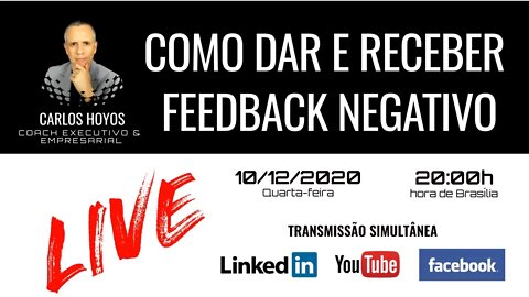 Como Dar E Receber Feedback Negativo