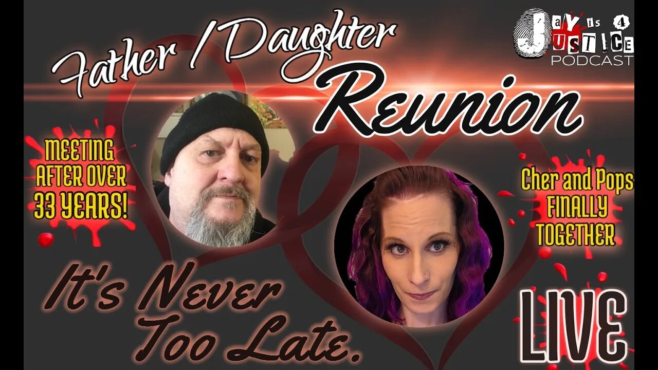 LIVE! Father Daughter Long Lost Reunion after 30+ years! @lI§TeN 2 tHe V★iCe§ beHinD tHe W☆LL