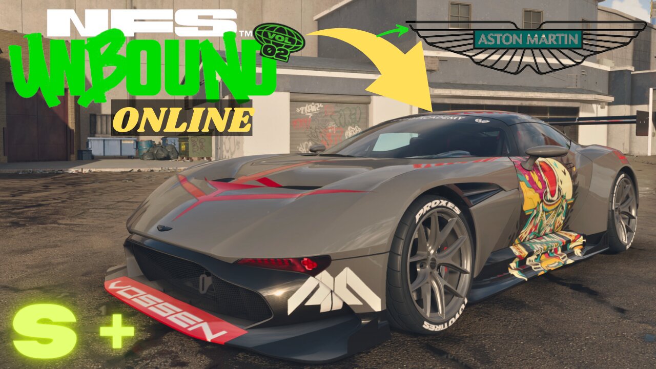 NFS: Unbound Aston Martin Vulcan Whole Nine Yards S+ TIER