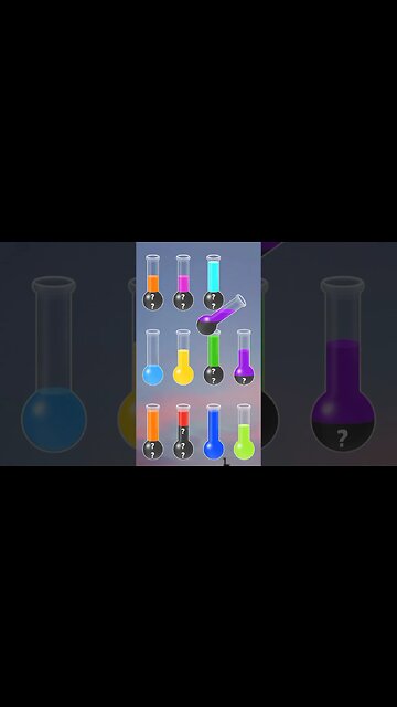 Water Sort level 145 New challenge #game #gamer #gaming #shorts #viral #shortsvideo #trending #water