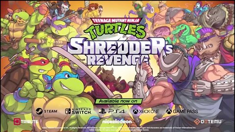 Teenage Mutant Ninja Turtle's: Shredder's revenge trailer review. 