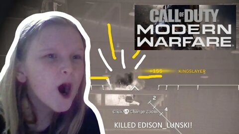 1v1 Sniper Battle w/ Edision Lunski | Call of Duty Modern Warfare