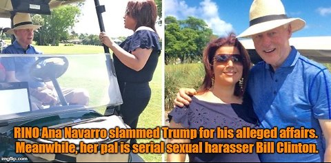 CNN hack Ana Navarro slams Trump's alleged affairs